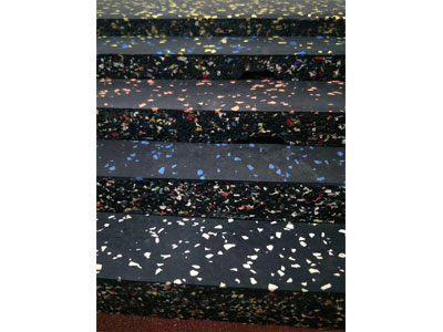 健身房地板展示