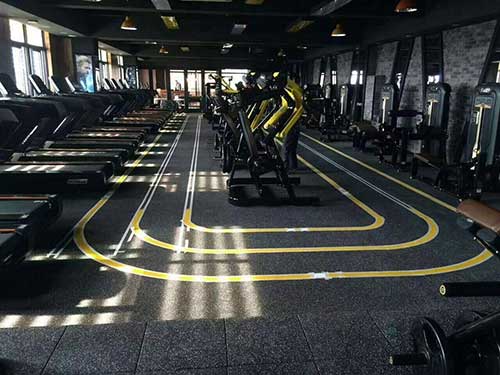 健身房地板應(yīng)用
